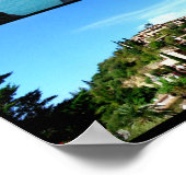 poster collage de la isla de Mallorca ポスター (角)