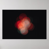 Póster con fotografía efecto bokeh ポスター (正面)
