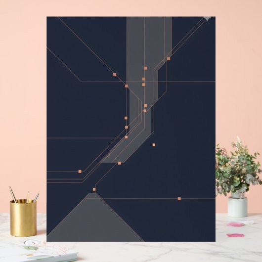 Póster 'Constelación de Código' アクリルサイン (ウェディング)