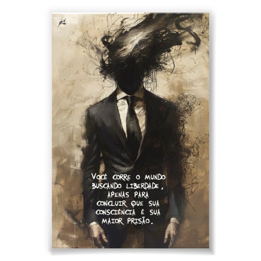 Poster Correntes (Frase II) フォトプリント (正面)