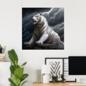 Poster Croc Blanc ポスター (ホームオフィス)