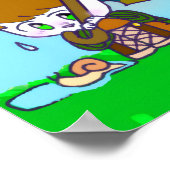 poster, cute original character styoa the rabbit ポスター (角)