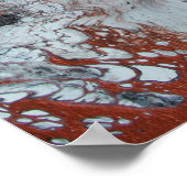 Poster d une peinture "Cascade1" de Valérie Bosche ポスター (角)