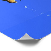 Poster Dachshund dog | Funny & decorative Poster ポスター (角)