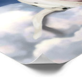 Poster Dalmatian angel puppy 絵画's ポスター (角)