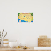 Poster de El Salvador, Departamentos ポスター (キッチン)