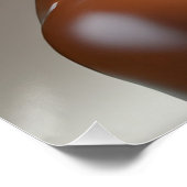 Poster de escultura humana de chocolate derretido. ポスター (コーナー)