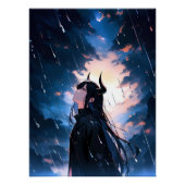 Poster de garota de anime ポスター (正面)