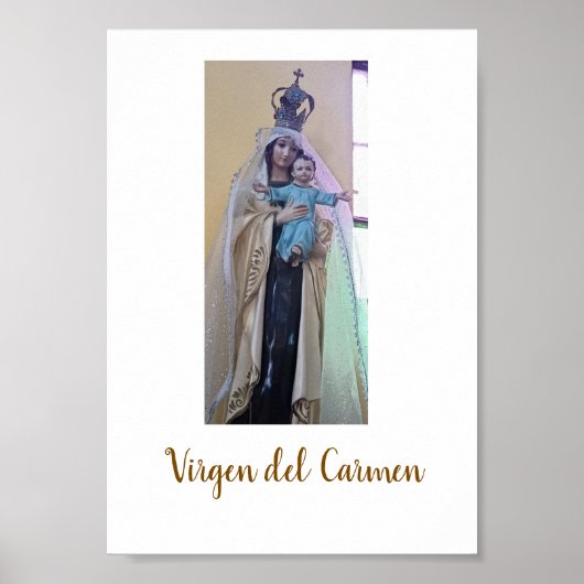 poster de la Virgen del Carmen ポスター (正面)