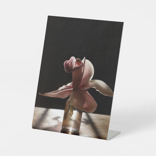 Póster De Madera Orquidea 台座サイン (正面)