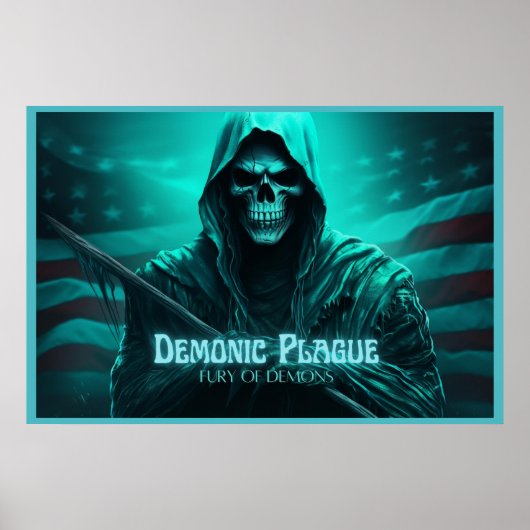 Poster Demonic Plague ポスター (正面)