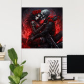 Poster Diva des Deux Roues ポスター (ホームオフィス)