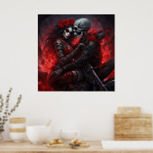 Poster Diva des Deux Roues ポスター (キッチン)