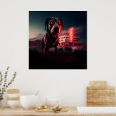 Poster Dog ポスター (キッチン)