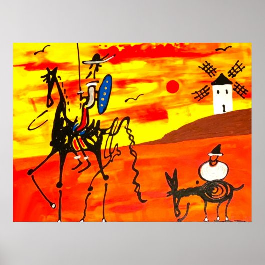 Poster Don Quixote ポスター (正面)