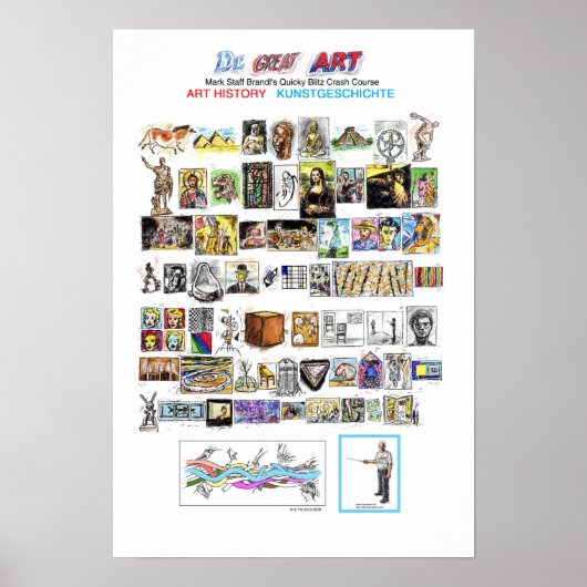 Poster Dr Great Art Complete Art History ポスター (正面)