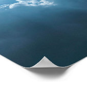 Poster-Dramatic Sunlight Through Clouds ポスター (角)