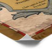 Poster Early Caedellium Map ポスター (角)
