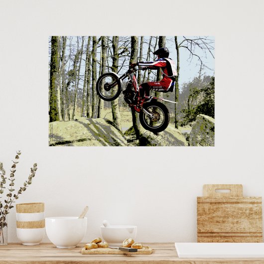 Poster effect trials rider ポスター (キッチン)