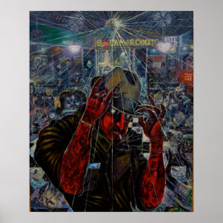 Poster-''El Diablito''c'07 by Adan Hernandez ポスター