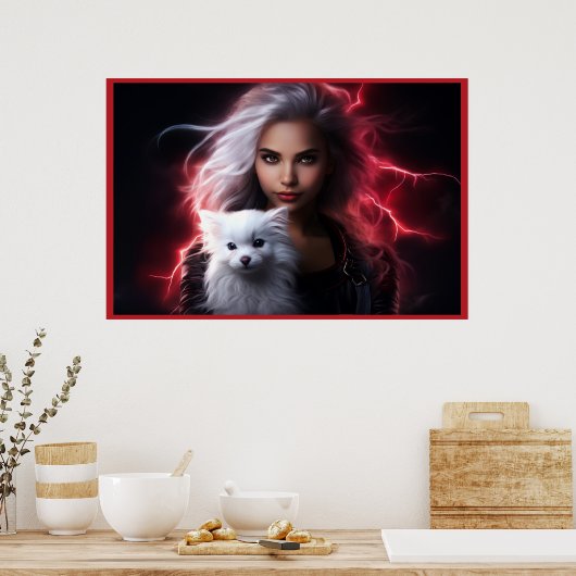 Poster Enchanting Grace ポスター (キッチン)