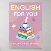Poster English for You  ポスター (正面)
