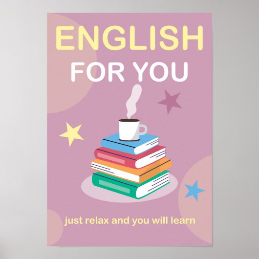 Poster English for You  ポスター (正面)