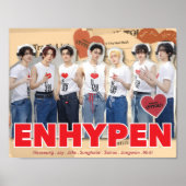 Poster Enhypen ポスター (正面)