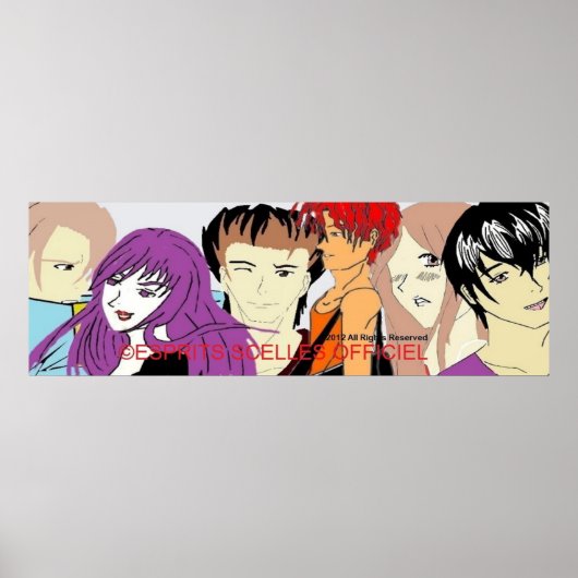 Poster Esprits Scellés ポスター (正面)