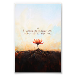 Poster Essência (frase II) フォトプリント