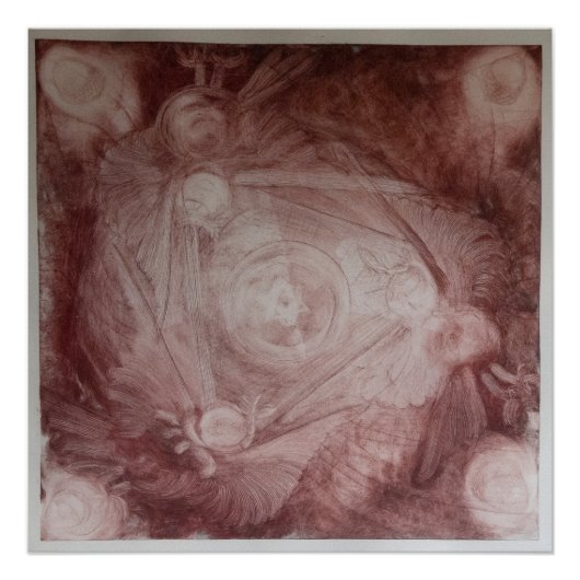 Poster Ets Peace symbole ポスター (正面)