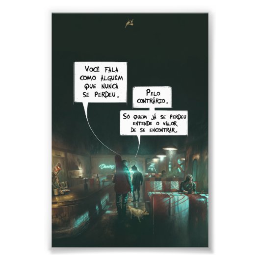 Poster Extraordinário (Frase II) フォトプリント (正面)