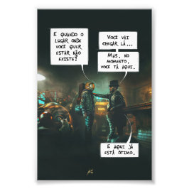 Poster Extraordinário (Frase III) フォトプリント