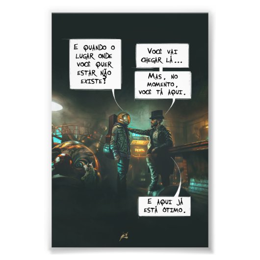 Poster Extraordinário (Frase III) フォトプリント (正面)