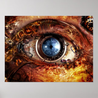 Poster EYE TECH STEAMPUNK ポスター