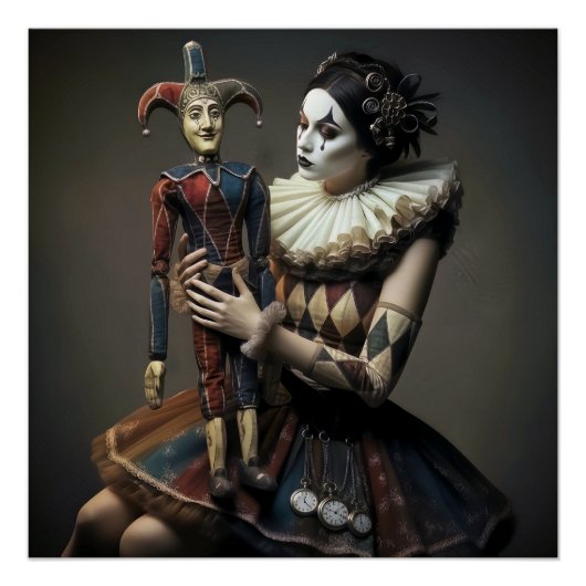 poster fantasy illustration  ポスター (正面)