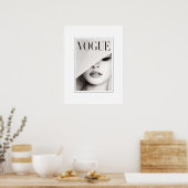 Poster - Fashion Women's Large Hat Wide Border ポスター (キッチン)