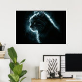 Poster Feline 02 ポスター (ホームオフィス)