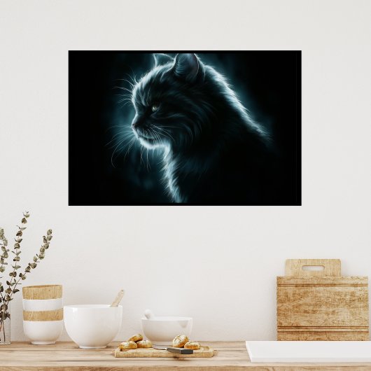 Poster Feline 02 ポスター (キッチン)
