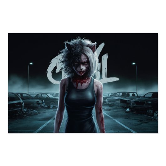 Poster Femme Chat ポスター (正面)