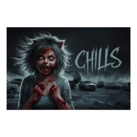 Poster Femme Chat 07 ポスター (正面)