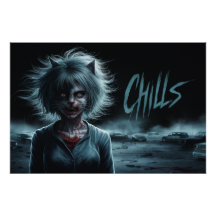 Poster Femme Chat 08