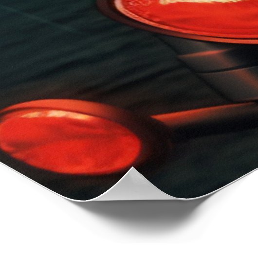 Poster Feu Rouge Rock ポスター (角)