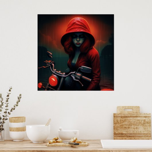 Poster Feu Rouge Rock ポスター (キッチン)