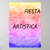 Poster. Fiesta Artistica ポスター (正面)