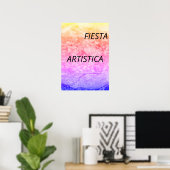 Poster. Fiesta Artistica ポスター (ホームオフィス)