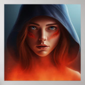 Poster Fille Super-Héros ポスター (正面)