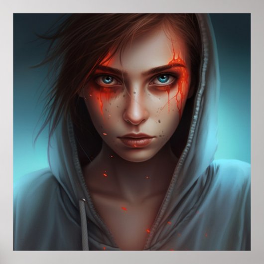 Poster Fille Super-Héros ポスター (正面)