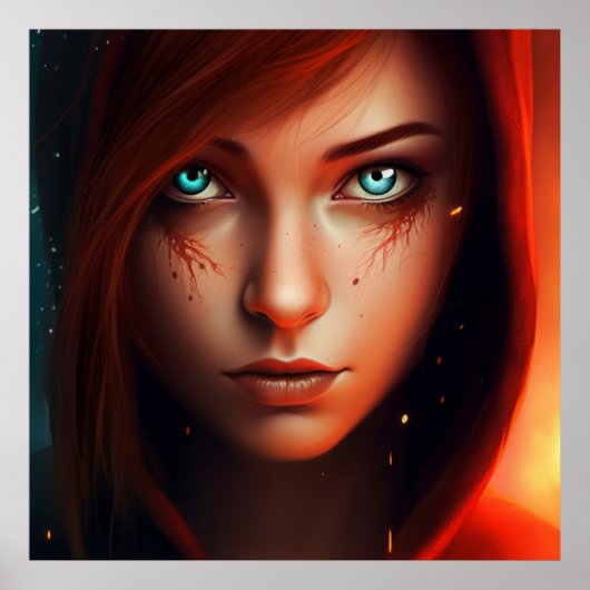 Poster Fille Super-Héros ポスター (正面)