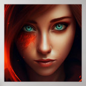 Poster Fille Super-Héros ポスター (正面)